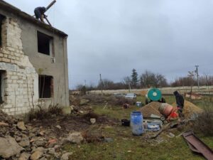 La data de 06.02.2026 continuă lucrările de reabilitare a CENTRULUI DE TURISM ȘI PELERINAJ „CALEA VIEȚII”.